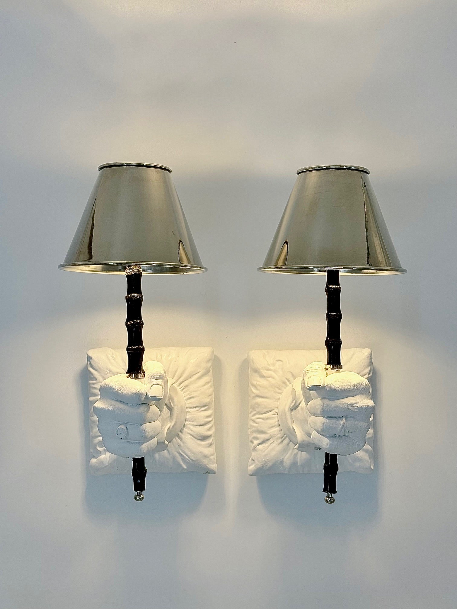 The Hands Wall Lights (pair)