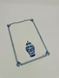 Chinoiserie printed disposable airlaid paper napkins