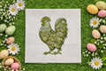 The Rooster/Hen Napkin