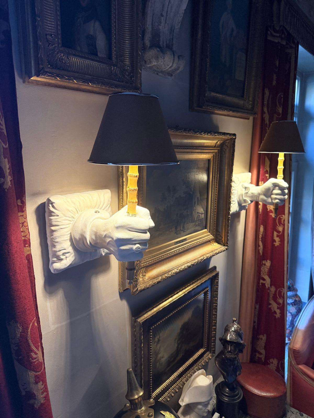 The Hands Wall Lights (pair)
