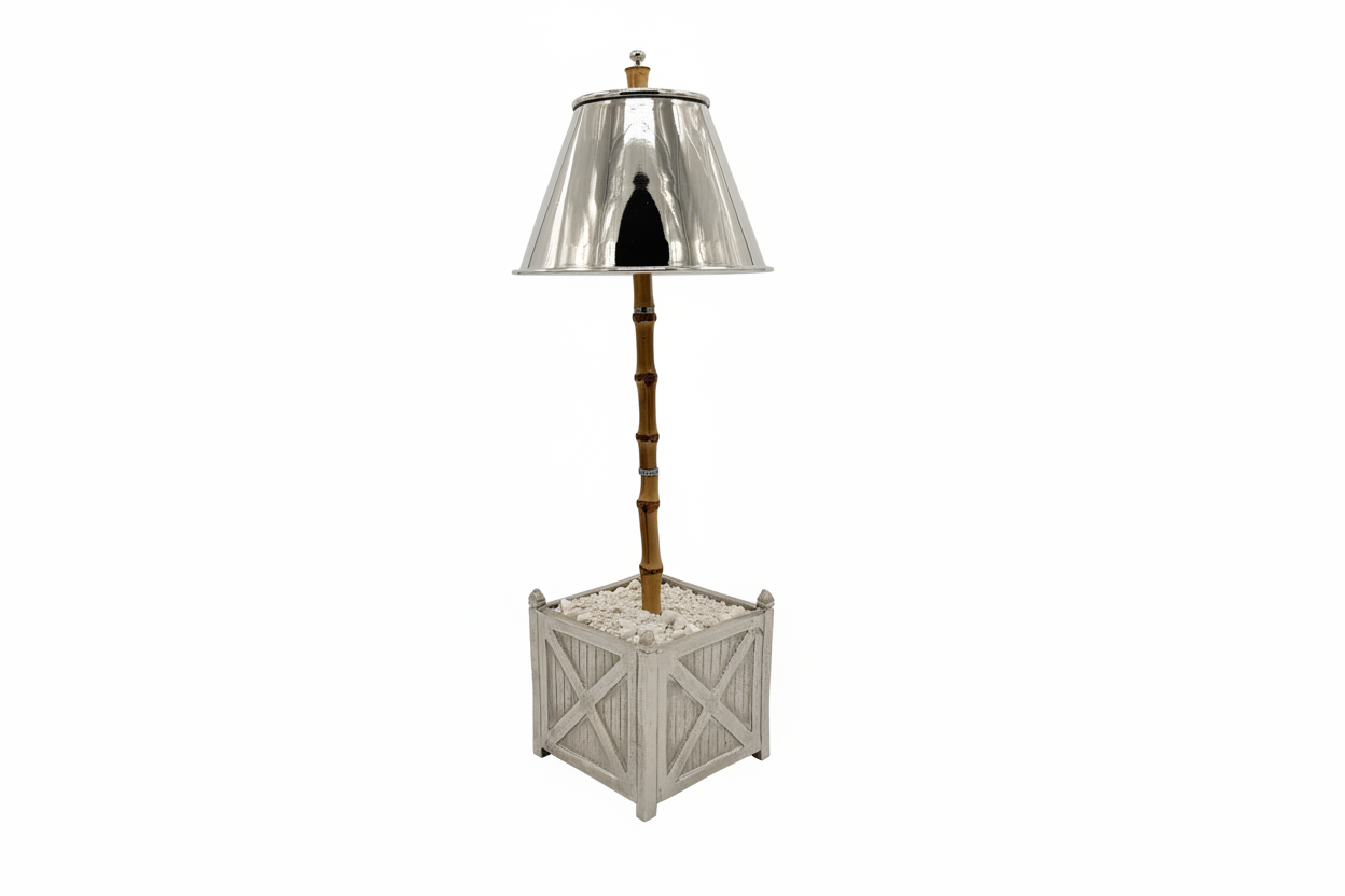 The Trianon Lamp with white background