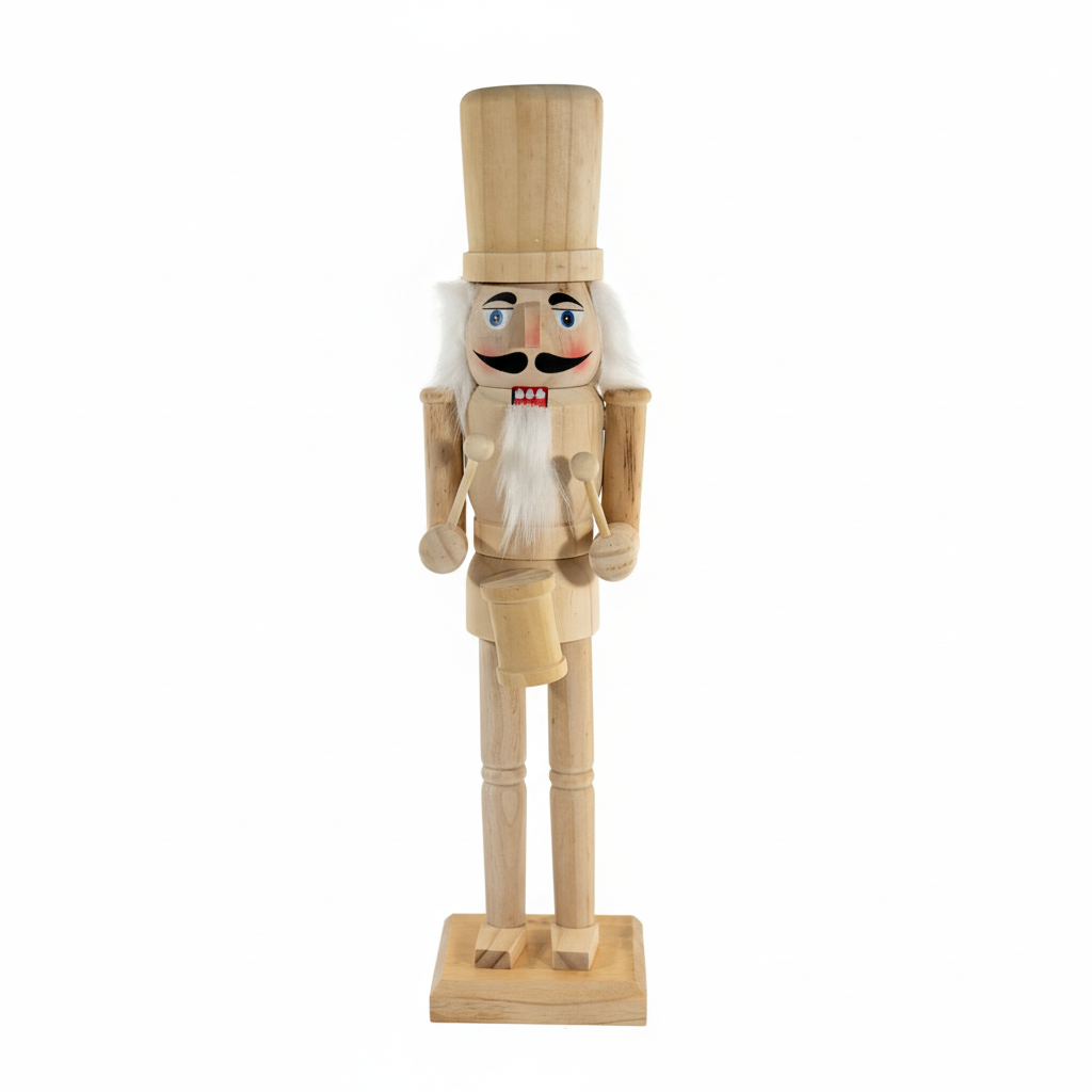 The Nutcracker Lamp on white background