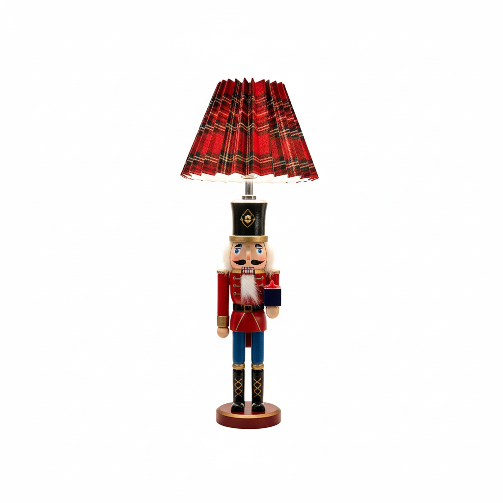 The Nutcracker Lamp on white background
