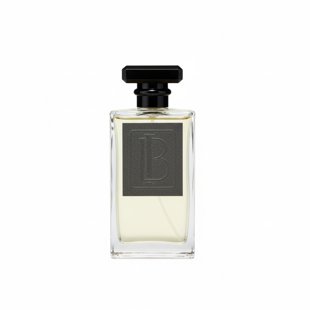 The Perfume on white background