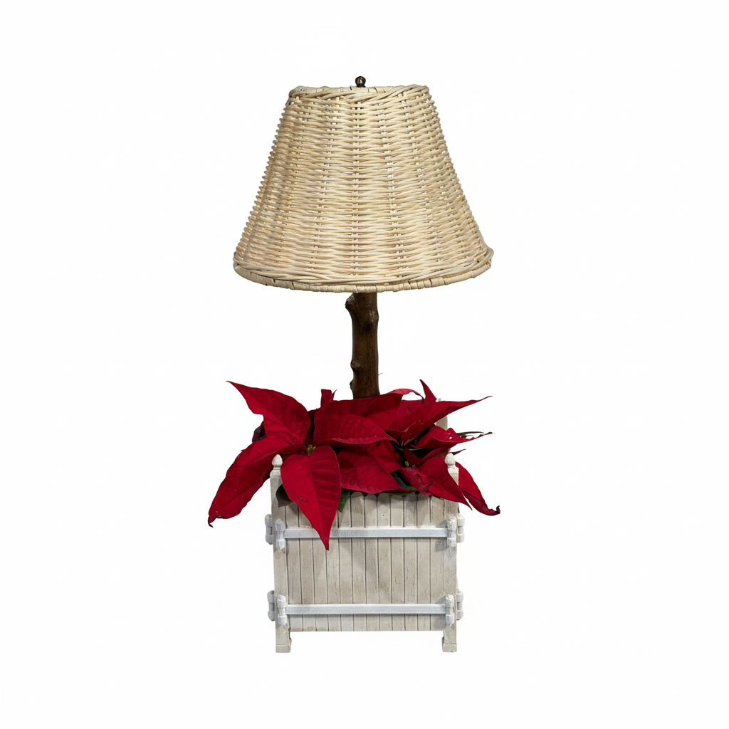 The Bagatelle Lamp on white background