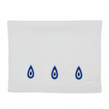 The Trio Evil Eye Napkin on white background
