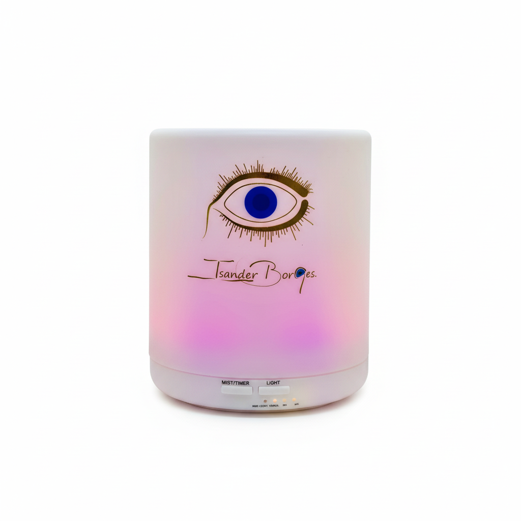 The Essential Oil Diffuser on white background