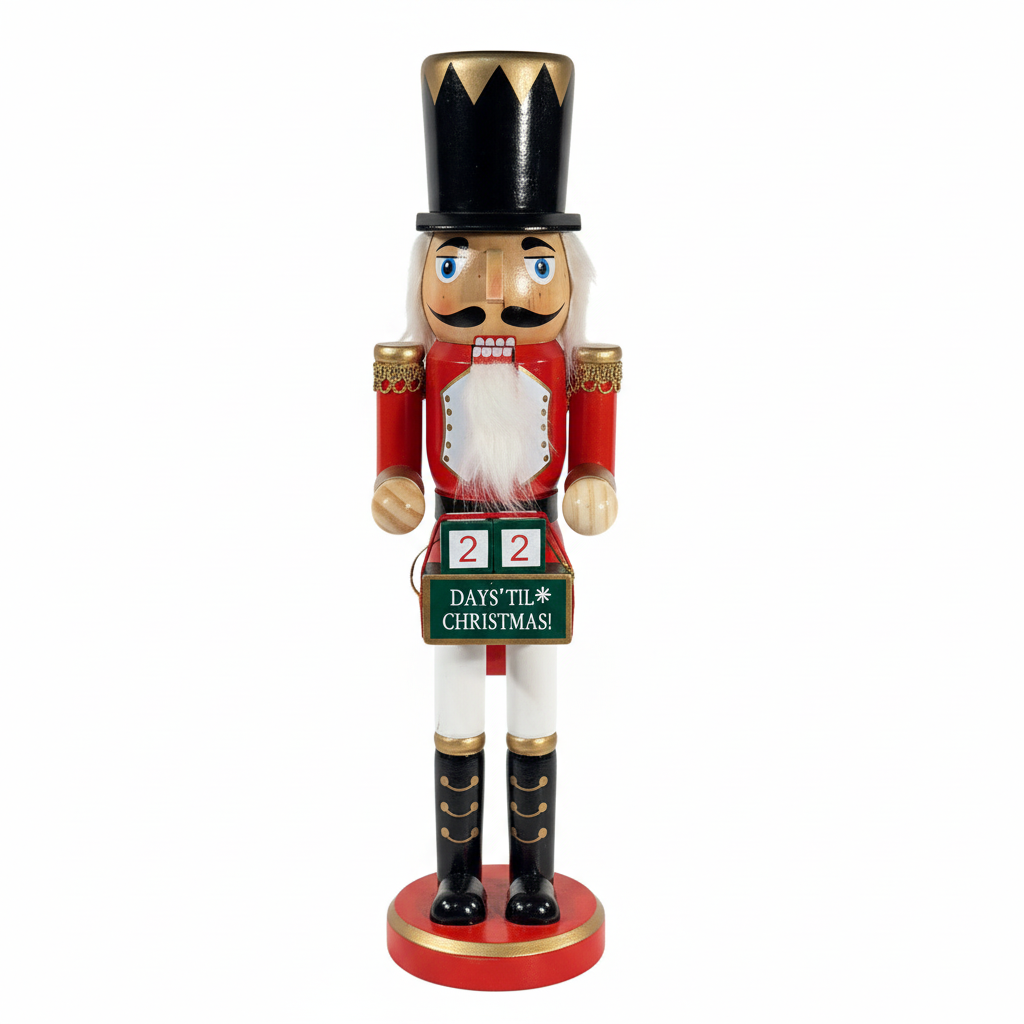The Nutcracker Lamp on white background