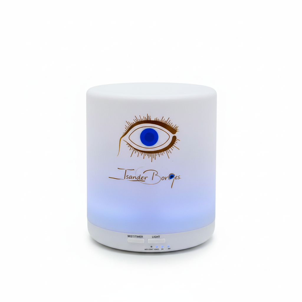 The Essential Oil Diffuser on white background