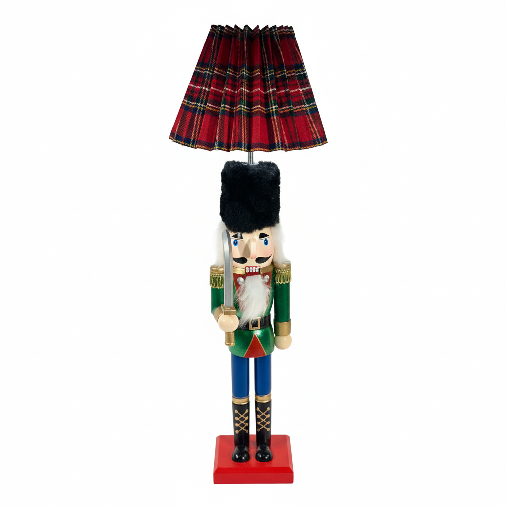 The Nutcracker Lamp on white background
