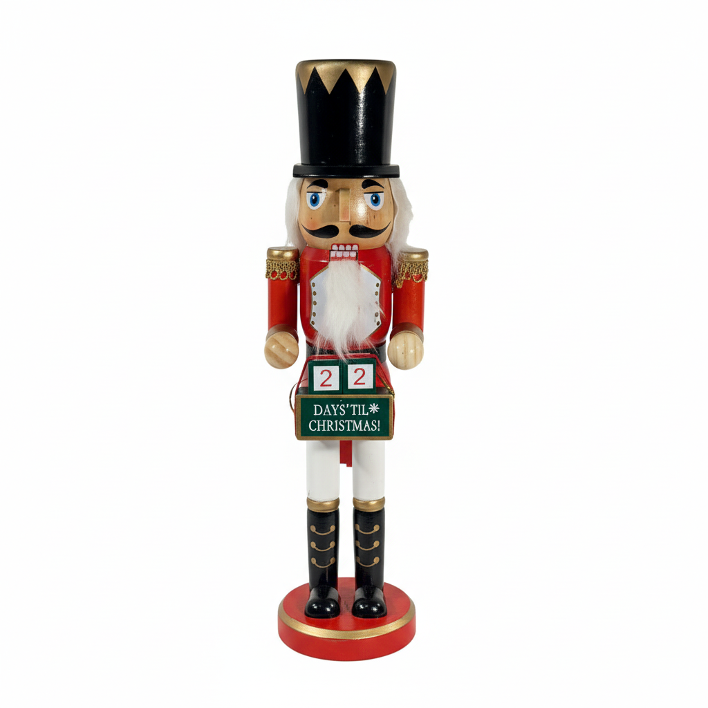 The Nutcracker Lamp on white background