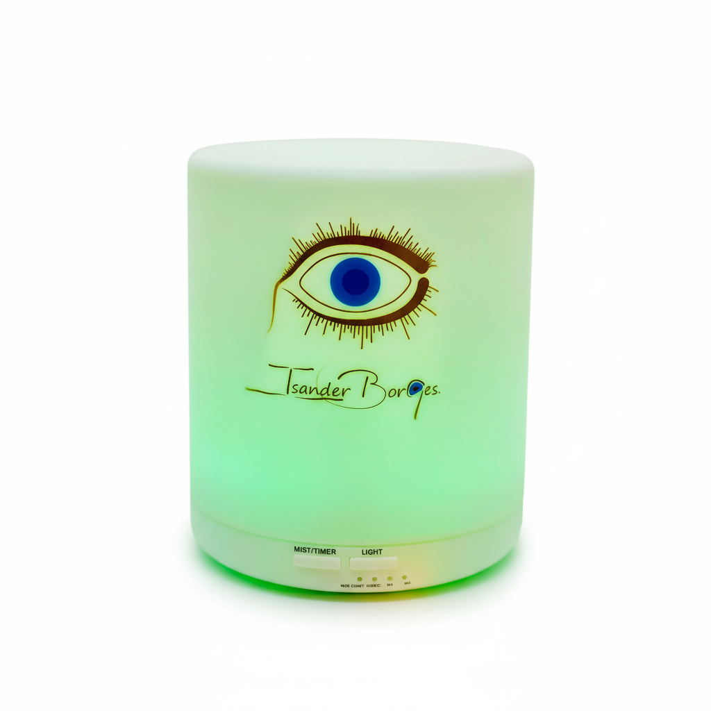 The Essential Oil Diffuser on white background