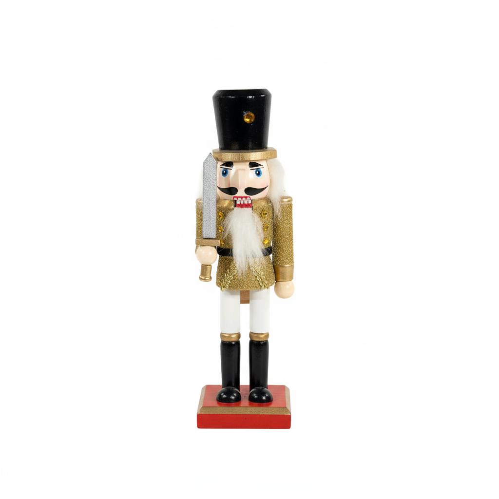 The Nutcracker Lamp on white background