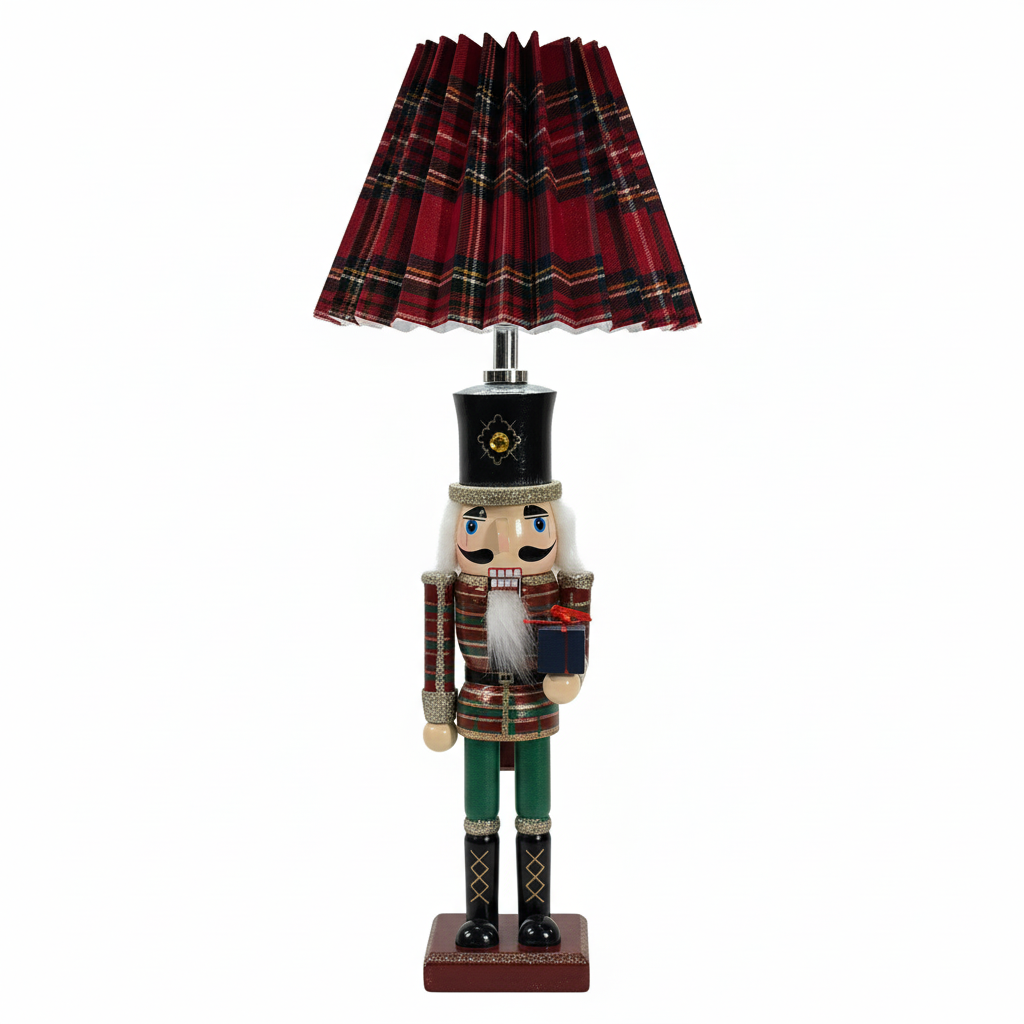 The Nutcracker Lamp on white background