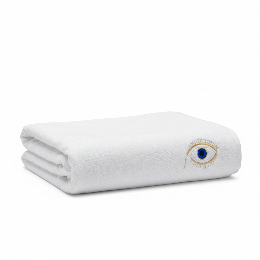 The Towel on white background