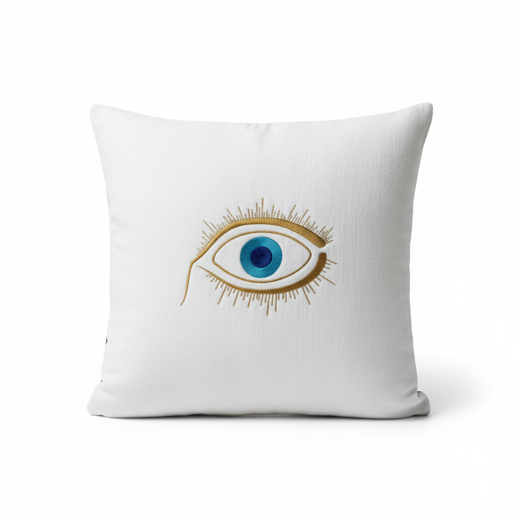 The Cushion on white background