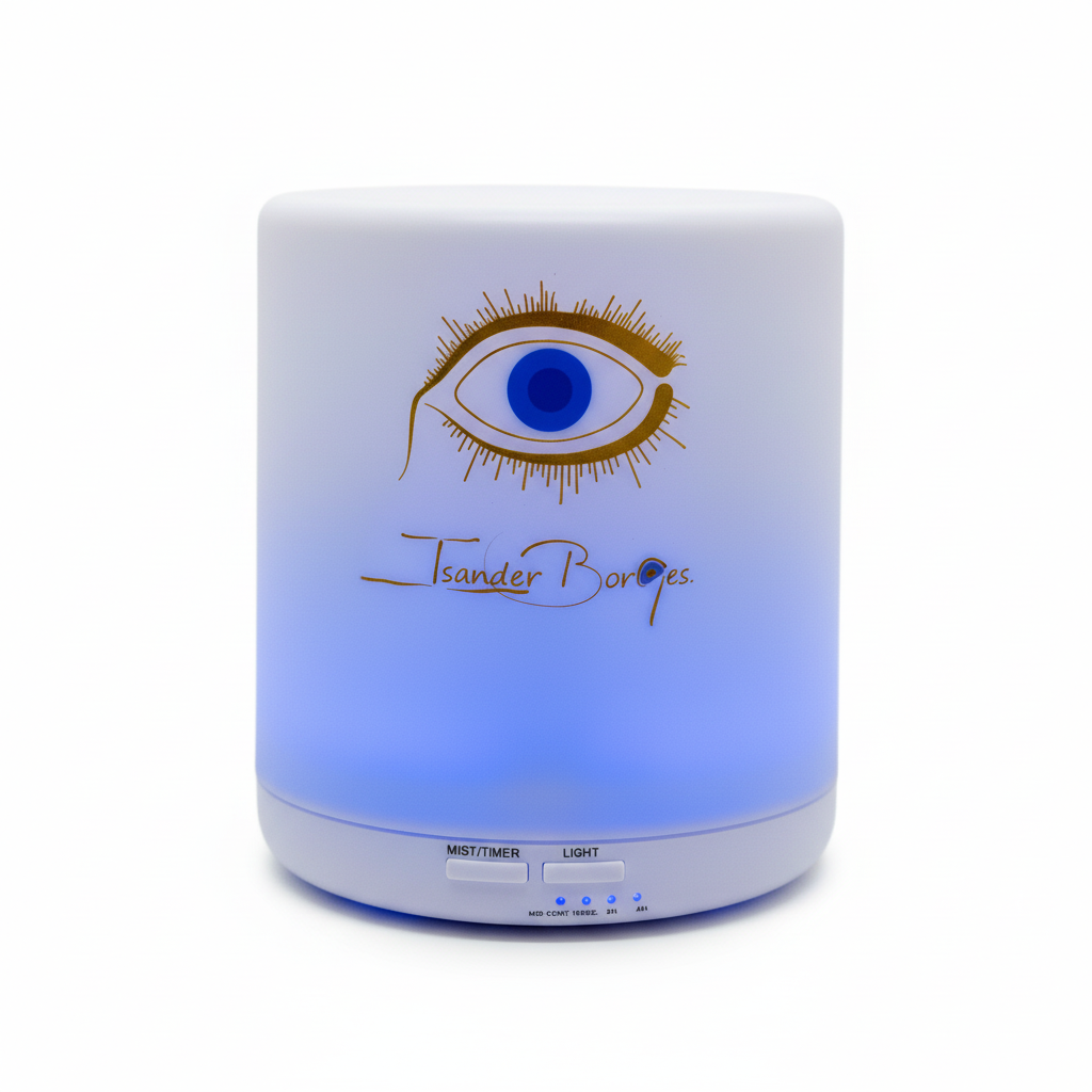 The Essential Oil Diffuser on white background