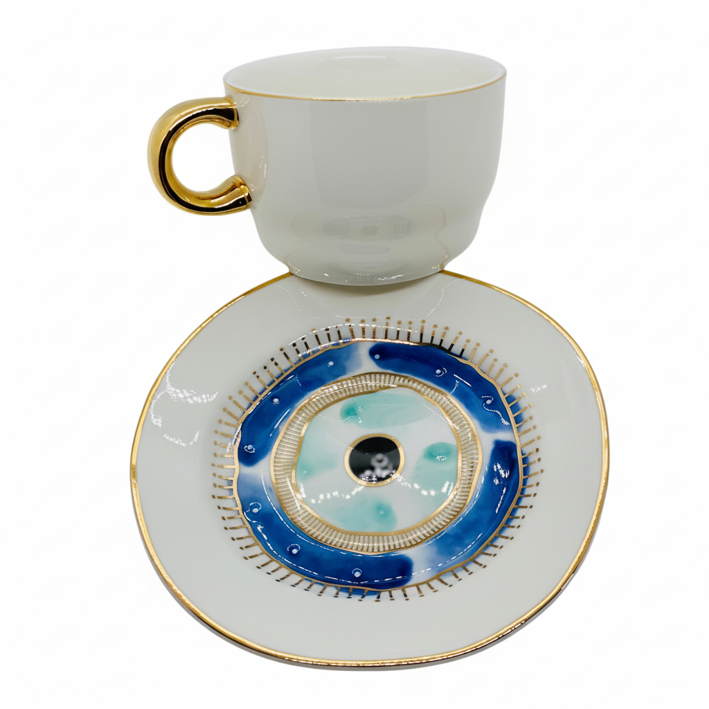 The Cup on white background