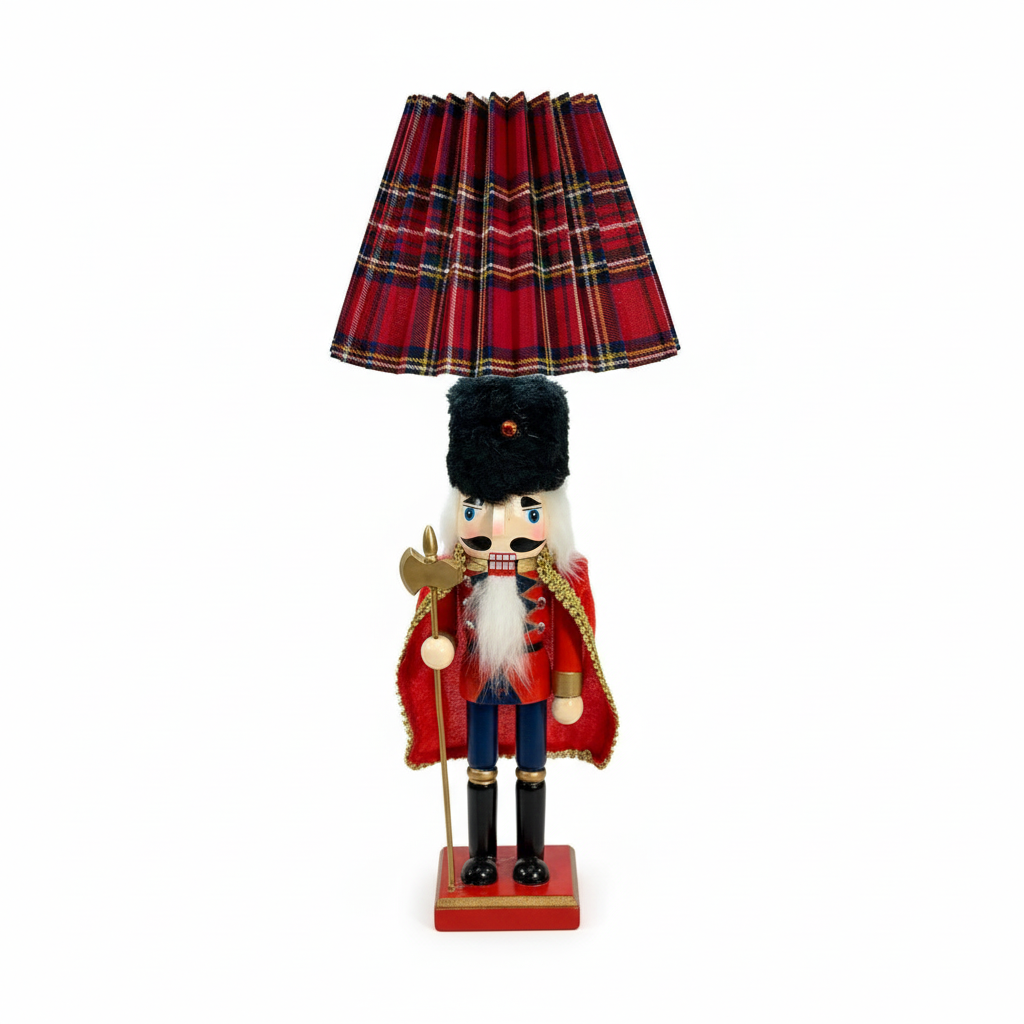 The Nutcracker Lamp on white background
